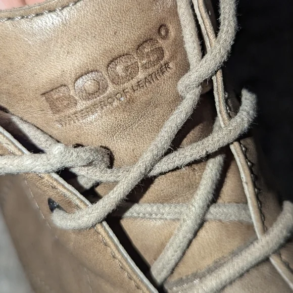 Bogs Kristina Chukka Boot Leather Waterproof Taupe Women's 9.5 - Picture 8 of 13